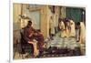 The Favourites of the Emperor Honorius, 1883-John William Waterhouse-Framed Giclee Print