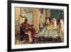 The Favourites of the Emperor Honorius, 1883-John William Waterhouse-Framed Giclee Print