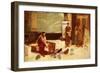 The Favourites of the Emperor Honorius (Ad 384-423)-Sir Lawrence Alma-Tadema-Framed Premium Giclee Print