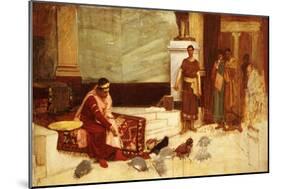 The Favourites of the Emperor Honorius (Ad 384-423)-Sir Lawrence Alma-Tadema-Mounted Premium Giclee Print