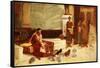 The Favourites of the Emperor Honorius (Ad 384-423)-Sir Lawrence Alma-Tadema-Framed Stretched Canvas