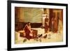 The Favourites of the Emperor Honorius (Ad 384-423)-John William Waterhouse-Framed Giclee Print