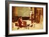 The Favourites of the Emperor Honorius (Ad 384-423)-John William Waterhouse-Framed Giclee Print