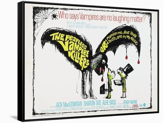 The Fearless Vampire Killers, 1967-null-Framed Stretched Canvas