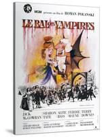 The Fearless Vampire Killers, (aka Le Bal des Vampires), French poster, 1967-null-Stretched Canvas