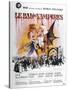 The Fearless Vampire Killers, (aka Le Bal des Vampires), French poster, 1967-null-Stretched Canvas