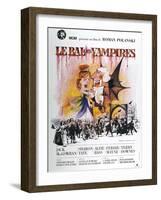 The Fearless Vampire Killers, (aka Le Bal des Vampires), French poster, 1967-null-Framed Art Print