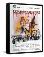 The Fearless Vampire Killers, (aka Le Bal des Vampires), French poster, 1967-null-Framed Stretched Canvas