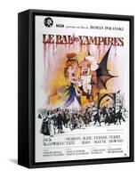 The Fearless Vampire Killers, (aka Le Bal des Vampires), French poster, 1967-null-Framed Stretched Canvas