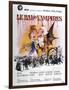 The Fearless Vampire Killers, (aka Le Bal des Vampires), French poster, 1967-null-Framed Art Print