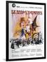 The Fearless Vampire Killers, (aka Le Bal des Vampires), French poster, 1967-null-Framed Art Print