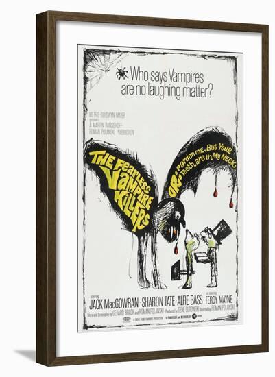 The Fearless Vampire Killers, US poster, 1967-null-Framed Art Print