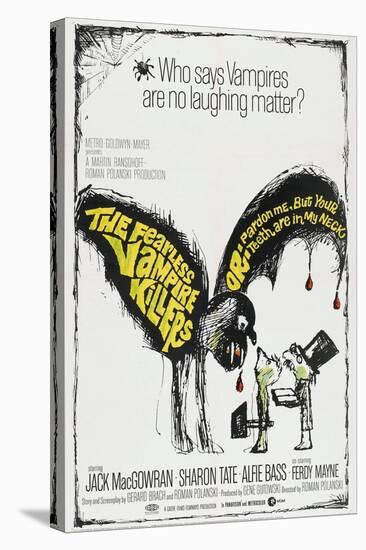 The Fearless Vampire Killers, US poster, 1967-null-Stretched Canvas