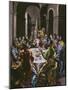 The Feast in the House of Simon, 1608-14-El Greco-Mounted Giclee Print