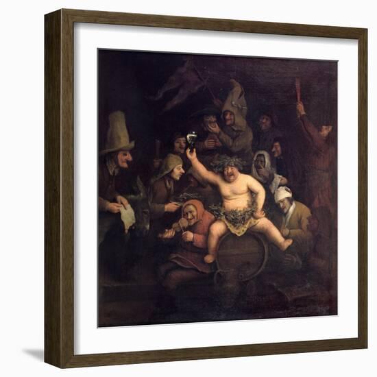 The Feast of Bacchus, 1654-Phillips de Koninck-Framed Giclee Print