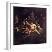 The Feast of Bacchus, 1654-Phillips de Koninck-Framed Giclee Print