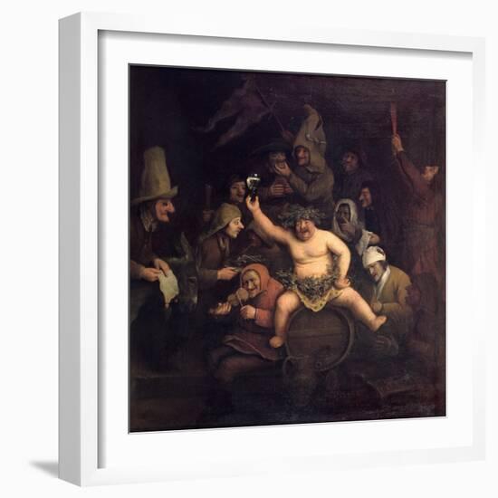 The Feast of Bacchus, 1654-Phillips de Koninck-Framed Giclee Print