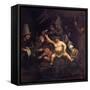The Feast of Bacchus, 1654-Phillips de Koninck-Framed Stretched Canvas