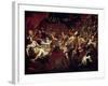 The Feast of Belshazzar, 17th or Early 18th Century-Pietro Dandini-Framed Giclee Print