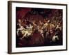 The Feast of Belshazzar, 17th or Early 18th Century-Pietro Dandini-Framed Giclee Print