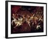 The Feast of Belshazzar, 17th or Early 18th Century-Pietro Dandini-Framed Giclee Print