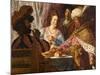 The Feast of Esther, c.1625-Jan The Elder Lievens-Mounted Giclee Print