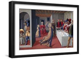 The Feast of Herod and the Beheading of Saint John the Baptist, 1461-1462-Benozzo Gozzoli-Framed Giclee Print