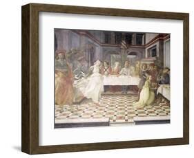 The Feast of Herod-Fra Filippo Lippi-Framed Giclee Print