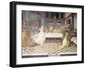 The Feast of Herod-Fra Filippo Lippi-Framed Giclee Print