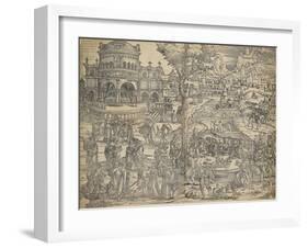 The Feast of Herod-Hans Sebald Beham-Framed Giclee Print