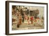 The Feast of Neptune; La Fete De Neptune (Oil on Canvas)-Ettore Forti-Framed Giclee Print