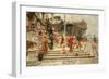 The Feast of Neptune; La Fete De Neptune (Oil on Canvas)-Ettore Forti-Framed Giclee Print