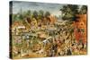 The Feast of Saint George-Maerten van Cleve-Stretched Canvas