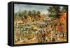 The Feast of Saint George-Maerten van Cleve-Framed Stretched Canvas