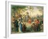 The Feast of St. John, Scene 5 from 'Die Meistersinger' by Richard Wagner, 1888-Michael Echter-Framed Giclee Print