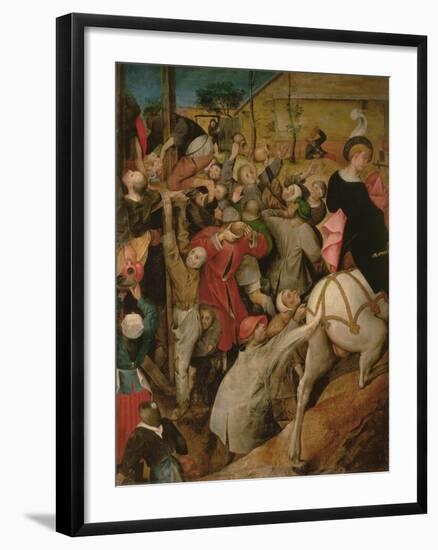 The Feast of St. Martin (Detail)-Pieter Brueghel the Younger-Framed Giclee Print