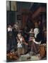 The Feast of St. Nicholas (Christmas)-Jan Havicksz. Steen-Mounted Giclee Print