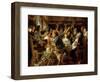 The Feast of the Bean King, Ca 1640-1645-Jacob Jordaens-Framed Giclee Print