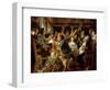 The Feast of the Bean King, Ca 1640-1645-Jacob Jordaens-Framed Giclee Print