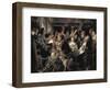 The Feast of the Bean King-Jacob Jordaens-Framed Art Print