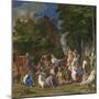The Feast of the Gods, 1514- 29-Giov. /Titian Bellini-Mounted Giclee Print