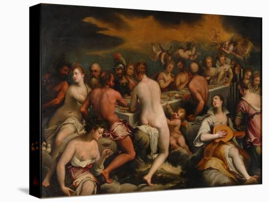 The Feast of the Gods-Johann Rottenhammer-Stretched Canvas