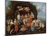 The Feast of the Gods-Jan Van Kessel-Mounted Giclee Print