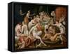 The Feast of the Gods-Bernard Ryckere-Framed Stretched Canvas