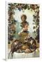 The Feast of the Monkeys-Jean-Baptiste Oudry-Framed Premium Giclee Print