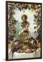 The Feast of the Monkeys-Jean-Baptiste Oudry-Framed Premium Giclee Print