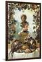 The Feast of the Monkeys-Jean-Baptiste Oudry-Framed Giclee Print