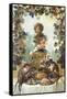 The Feast of the Monkeys-Jean-Baptiste Oudry-Framed Stretched Canvas