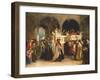 The Feast of the Rejoicing of the Torah at the Synagogue in Leghorn, Italy - La Fete De La Joie De-Solomon Alexander Hart-Framed Giclee Print