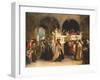 The Feast of the Rejoicing of the Torah at the Synagogue in Leghorn, Italy - La Fete De La Joie De-Solomon Alexander Hart-Framed Giclee Print